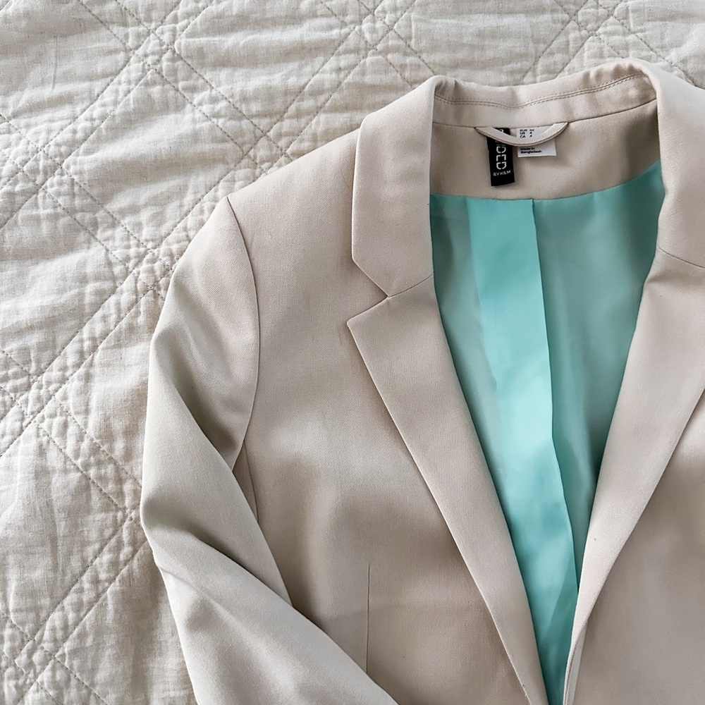Pale Pink Blazer